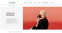 Desktop Screenshot of marilynmonroeeyewear.com