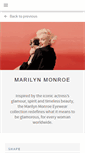 Mobile Screenshot of marilynmonroeeyewear.com